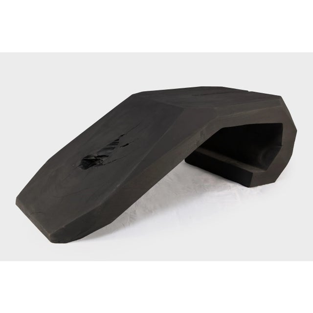 Modern Modern Black Water Fall Coffee Table For Sale - Image 3 of 6