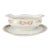 Ceramic w.m. Guerin Limoges Roses & Stem Gravy Boat With Attached Underplate, France c.1900–1932 For Sale - Image 7 of 7