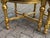 c.1900 Italian Rococo Gold Beech Velvet Dining Chairs - Set of 8 Pc For Sale - Image 11 of 18