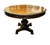 Antique Burmese Round Dining Table in Carved Hardwood, 1840 For Sale - Image 3 of 10