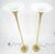Pair of Clover Shape Base Trumpet Shades Brass Floor Lamps c1970s For Sale - Image 4 of 18