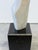Fatima Fontes Abstract Carrara Marble Sculpture on Granite Base, Brazil 1990s For Sale - Image 9 of 13