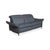 Modern Himolla 1065 Leather Two-Seater Blue Grey Electric Function Sofa For Sale - Image 3 of 18