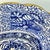 1990s 1990s Vintage English Coastal Boho Chic Mottahedeh Torquay Scalloped Rim Serving Bowl. For Sale - Image 5 of 9