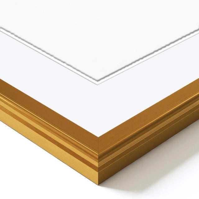 DESCRIPTION: Zen II by Ilana Greenberg in Gold Frame, XS Art Print SPECIFICATIONS: Type: Giclée Art Print on Matte Paper...