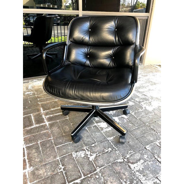 1980s Knoll Charles Pollock Executive Chair Chairish