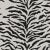 Transitional Ashland Bed in Cream Black Linen Zebra, California King For Sale - Image 3 of 5