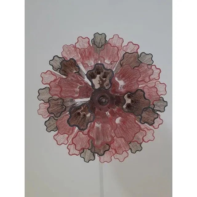 Contemporary Italian Murano Style Glass Sputnik Chandeliers - a Pair For Sale - Image 6 of 12