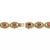 Judith Ripka Tourmaline Bracelet 18k Yellow Gold Fancy Link For Sale - Image 4 of 5