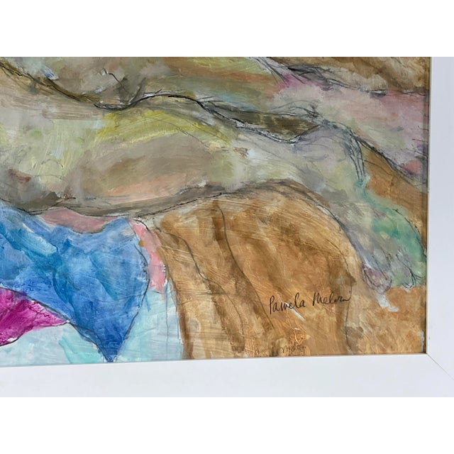 "Restful Reverie / Watercolor on Paper by Pamela Melvin For Sale In Miami - Image 6 of 12