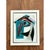 Cream Vintage Original Abstract Oil Painting on Canvas For Sale - Image 8 of 12