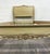 Early 20th Century Vintage Twin Size French Provincial Louis XV Style French Bisque Cream Bed For Sale - Image 5 of 17