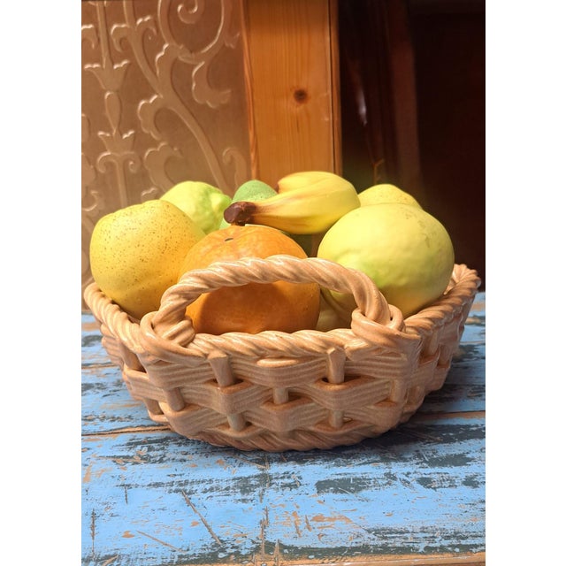 Manises Ceramic Fruit Bowl, 1970 For Sale - Image 4 of 11