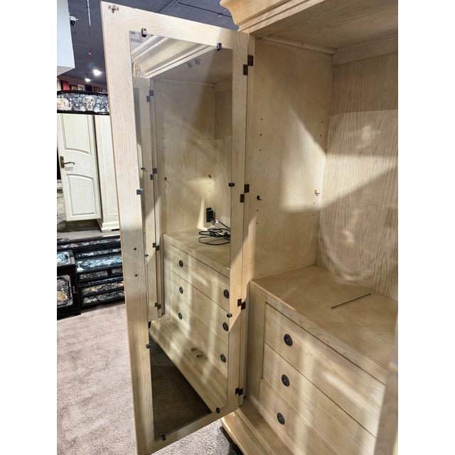 2020s Bernhardt Two Door Tv Style Armoire For Sale - Image 5 of 6