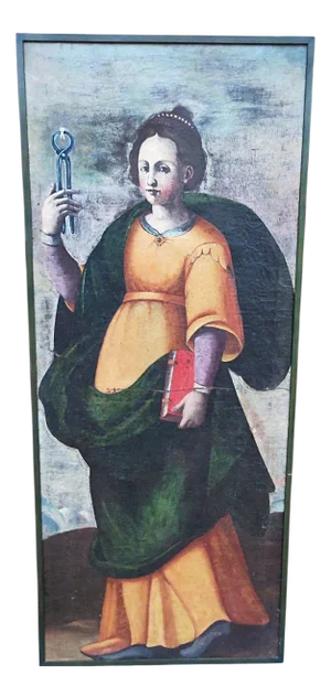 Saint Apollonia, Umbria, 16th-17th Century, Oil on Canvas