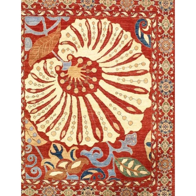 This is one of our most popular area rug collections. Based on the concept of embroidered textiles from Uzbekistan, we...