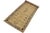 Art Nouveau Boho Chic Ziegler 1990's Gold/Blue Wool Runner Rug- 4'2'' X 11'10'' For Sale - Image 3 of 10