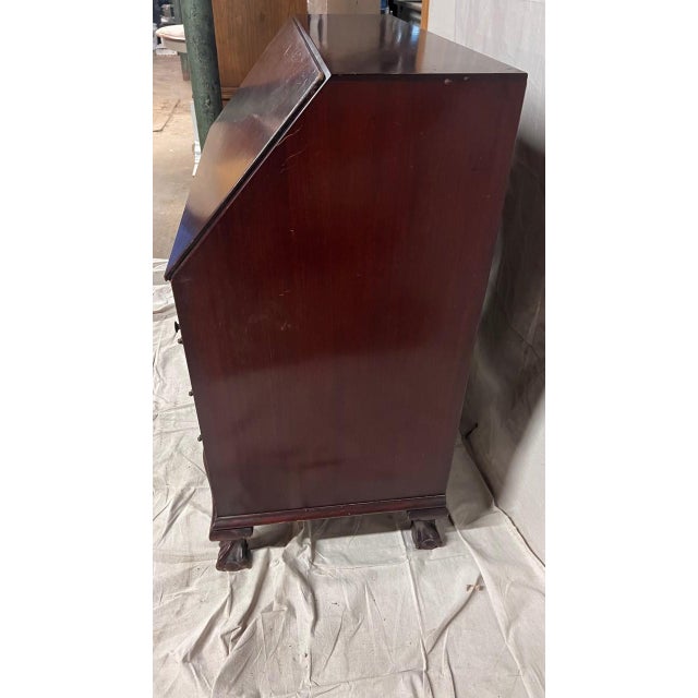 1940s Antique Cherry Secretary Desk Chairish