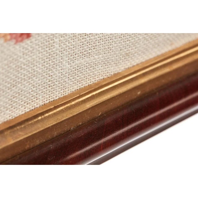 Victorian Mahogany Pole Screen For Sale - Image 4 of 11