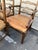 Wood Antique Chippendale Ladderback Dining Room Chairs, Set of Eight For Sale - Image 7 of 12