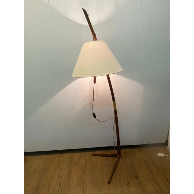 Vintage Dornstab Floor Lamp by A. Pöll for J.T. Kalmar, Vienna, Austria For Sale - Image 12 of 18