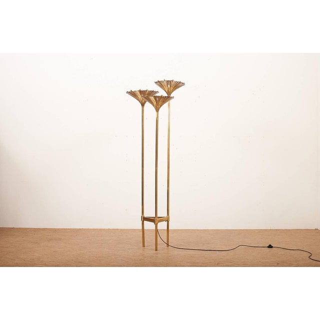 Papyrus Floor Lamp by Nucci Valsecchi, 1970s For Sale - Image 12 of 14