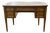 Early 20th Century Sligh-Lowry Regency Revival Writing Desk – Kidney Shaped, Leather Top For Sale