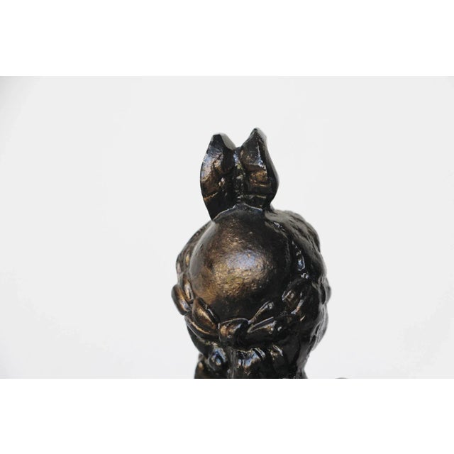 French Mid-Century Architectural Lady Finial For Sale - Image 9 of 13