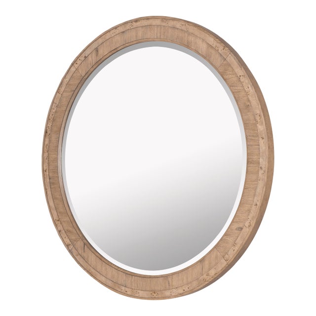 Century Furniture Monterey Round Mirror - Hawthorne Light For Sale