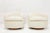 Off-white Mid 20th Century Milo Baughman Tilt/Swivels in Holly Hunt Teddy- Set of 2 For Sale - Image 8 of 11