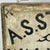 Antique Large Hand Painted Wood Trade Sign for Wallpaper Merchant For Sale - Image 4 of 11