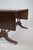 Brown Regency Revival British Coffee Table with Brass Paw Feet, 1920s For Sale - Image 8 of 13