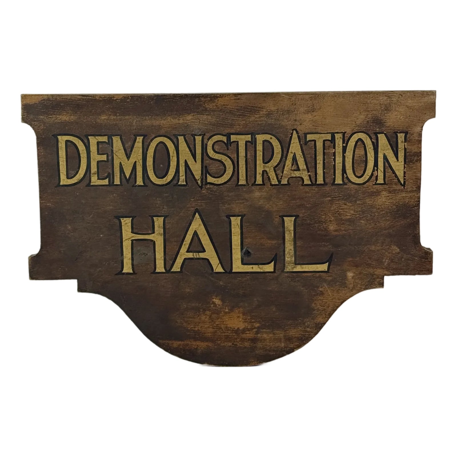 Mid 20th Century 'Demonstration Hall' Vintage Double Sided Court House ...