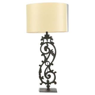 Cast Iron Floor Lamp, 1920s For Sale