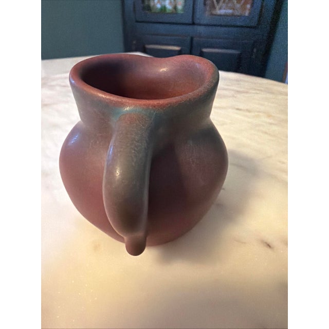 Van Briggle Vintage Van Briggle Pottery Mulberry Persian 2.5" Pitcher - Signed Aa "Original" For Sale - Image 4 of 9