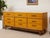 Mid-Century Modern Madagascar Vintage Nine Drawer Dresser For Sale - Image 3 of 12