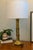 Vintage Tyndale Sculptural Lotus Brass Table Lamp, Rewired For Sale In Washington DC - Image 6 of 7