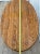 Oval Coffee Table Tiger Oak, Center Drawer, Shelf, Empire Style, Made by Heirloom Enterprises Inc. For Sale - Image 11 of 12