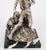 Antique Italian Silvered Bronze Sculpture of Shepherd and Lamb, 1800s For Sale - Image 5 of 15