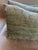 Set of three 12x24” lumbar pillows from Kufri. A subtle landscape of delicate lines and diminutive, slubby knots, Carmel...