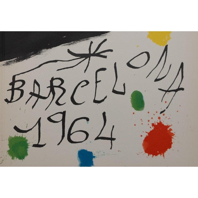 Joan Miró (1893-1983) Barcelona 1964 Original color lithograph Signed in the plate On wove paper, 45 x 30 cm (approx. 18 x...