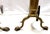 Late 19th Century Antique Bradley & Hubbard Federal Style Brass Ball & Claw Foot Andirons - A Pair For Sale - Image 5 of 18