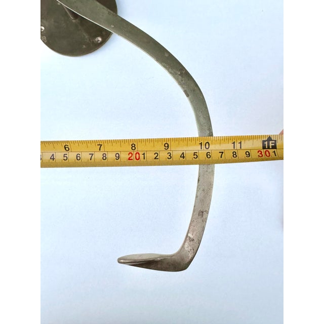 Brass Ice Block Wall Mount Holder – Industrial Cold Storage Hardware For Sale - Image 10 of 11