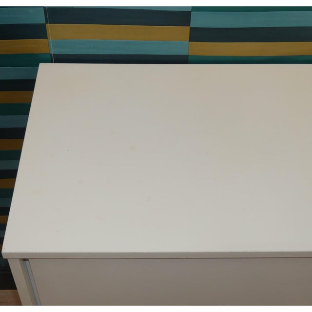 Large Mid-Century Modern White Sideboard in the style of Panton Era, 1970s For Sale - Image 11 of 18