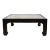 Vintage Marble Top Asian Coffee Table For Sale