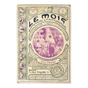1913 French Magazine, Le Mois Littéraire Et Pittoresque ("The Literary and Picturesque Month"), Full Issue (December), Alphonse Mucha Cover