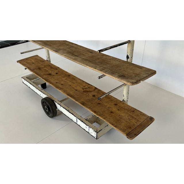 German Industrial Bakers Trolley, 1940s For Sale - Image 4 of 9