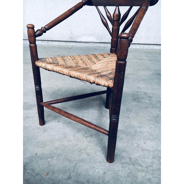 3-Legged Side Chair Model Monk, 1930s For Sale - Image 9 of 18