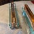 Kelly Green Two 1960s Space Age Thick Glass and Chrome Wall Sconces by Lupi Cristal Luxor For Sale - Image 8 of 14