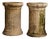 Antique Terracotta Pedestal Column for Planters, 1950s For Sale